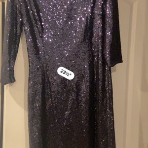 Navy Blue Cocktail Dress